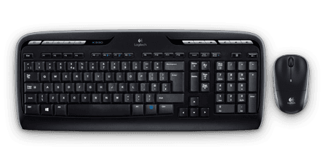 PROMO set Logitech Wireless Desktop MK330, US