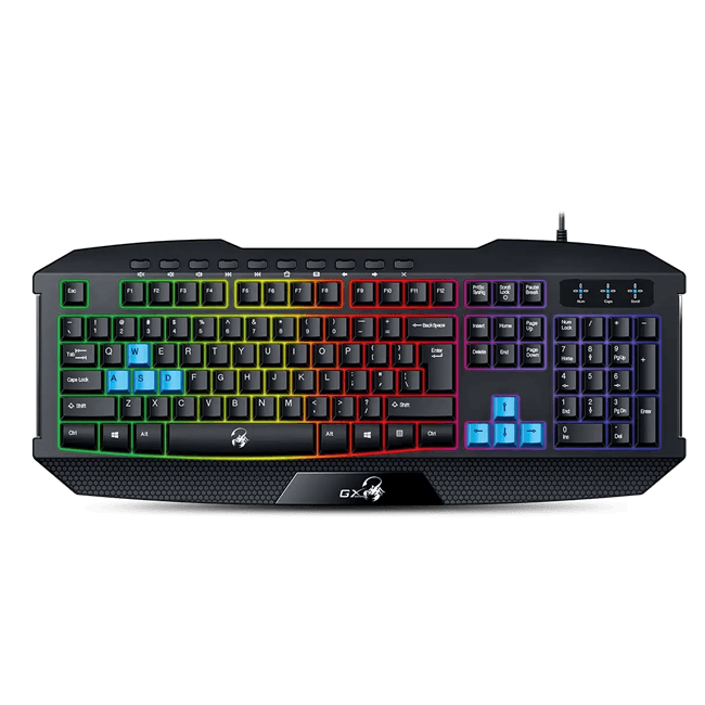 Klávesnice GENIUS K215 USB CZ+SK black + Copilot