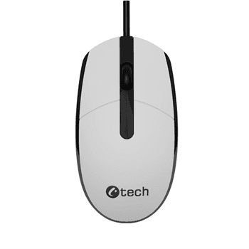 Myš C-TECH WM-10, černobílá, USB