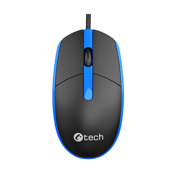Myš C-TECH WM-10, černomodrá, USB