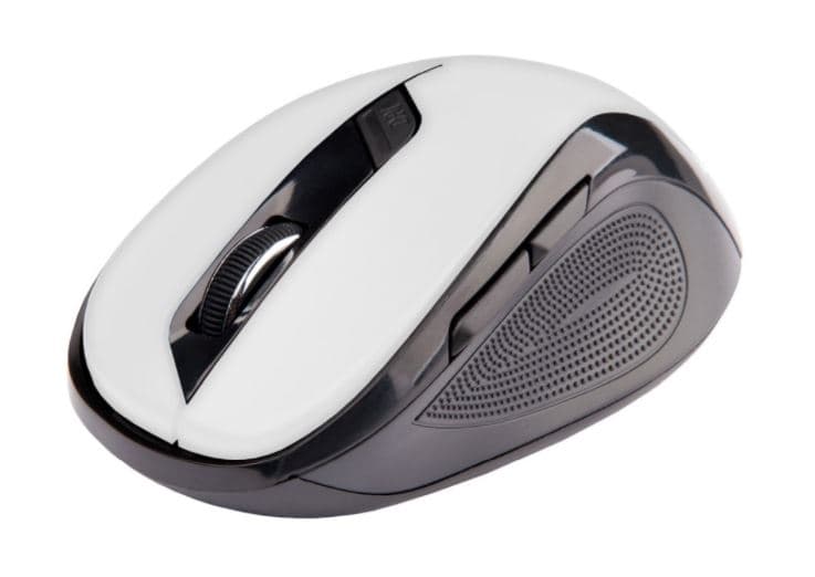 C-TECH Myš WLM-02 Ergonomická Optická Pro praváky 1 600 DPI Bezdrátová USB Černá