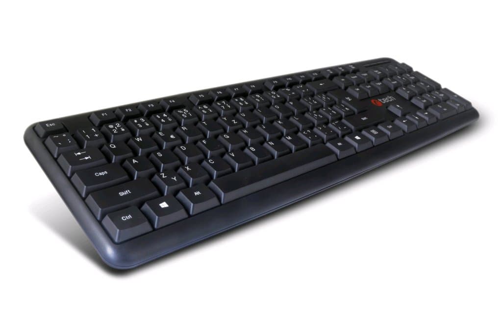 C-TECH KB-102 PS 2 CZ-SK layout Černá