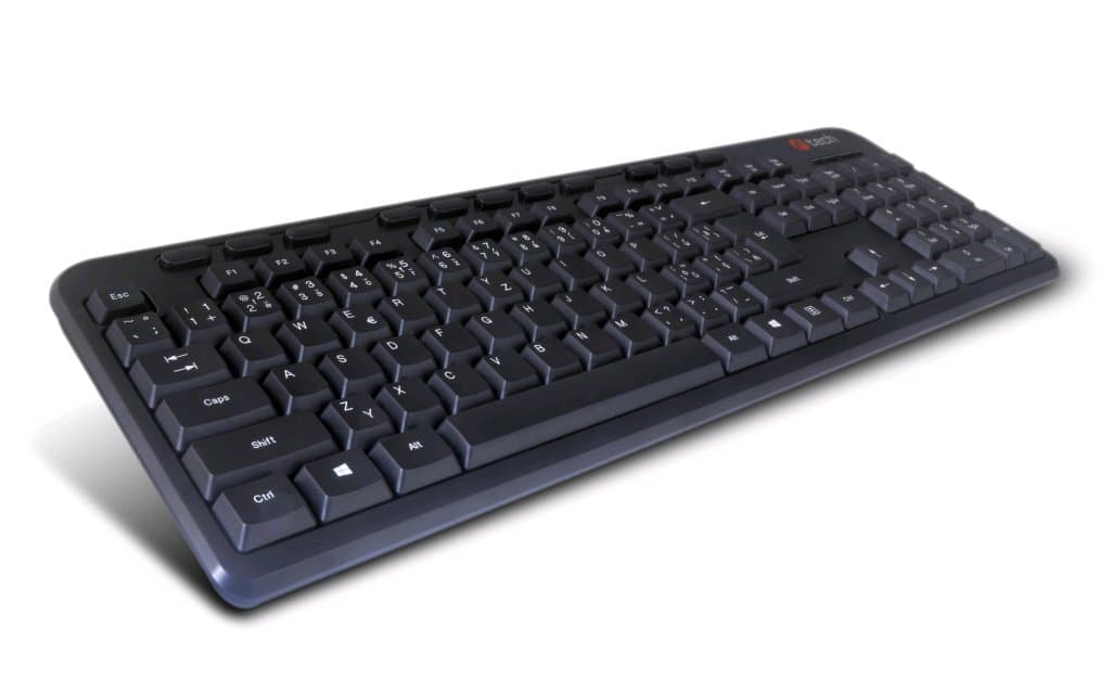C-TECH KB-102M Drátová USB CZ-SK layout Černá