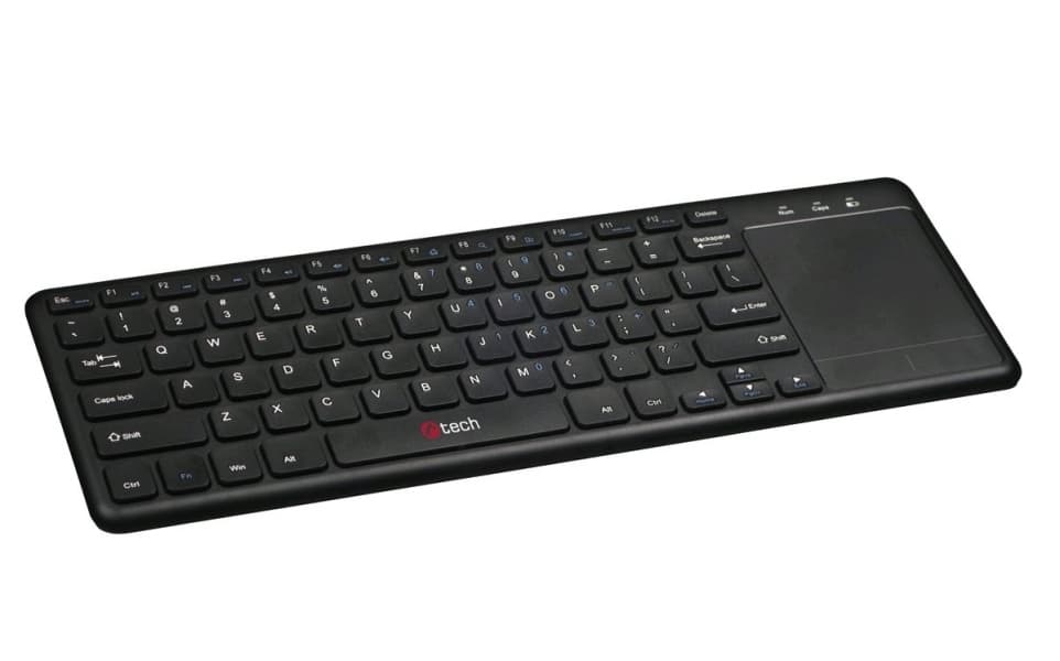 C-TECH WLTK-01 Bezdrátová USB CZ-SK layout Černá