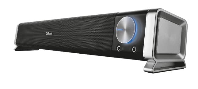 TRUST Asto Stereo 12W Černá-stříbrná