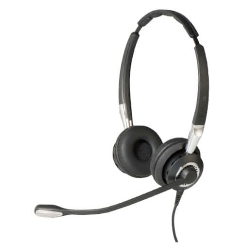 Jabra BIZ 2400 II Stereo QD Drát Černá