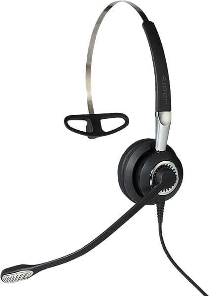 Jabra BIZ 2400 II Mono QD Drát Černá-stříbrná