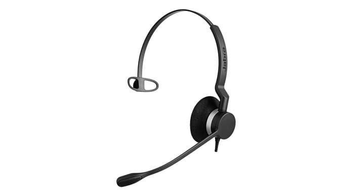 Jabra BIZ 2300 Mono USB Drát Černá