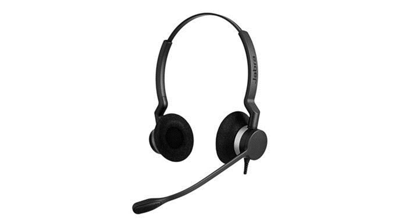 Jabra BIZ 2300 Stereo USB-C Drát Černá