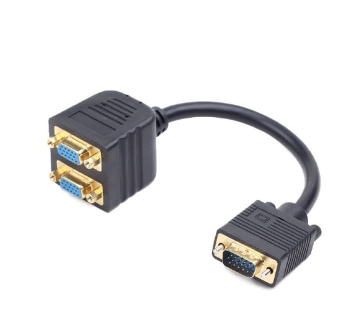 GEMBIRD VGA splitter VGA(M)-> 2xVGA(F) 20cm