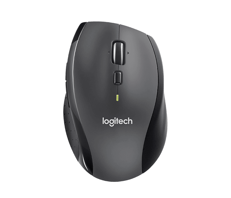 Logitech M705 Ergonomická Optická Pro praváky Bezdrátová USB Stříbrná
