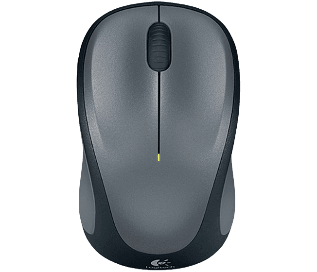 Logitech M235 Cestovní Optická 1 000 DPI Bezdrátová USB Šedá