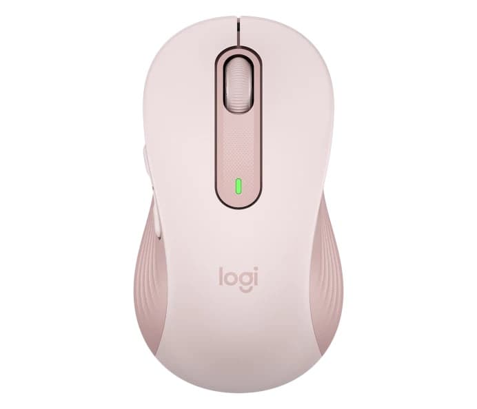 Logitech Signature M650 L Kancelářská Optická Pro praváky 4 000 DPI USB+BT Růžová