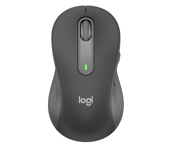Logitech M650L Kancelářská Laserová Pro leváky Bezdrátová USB + Bluetooth Šedá