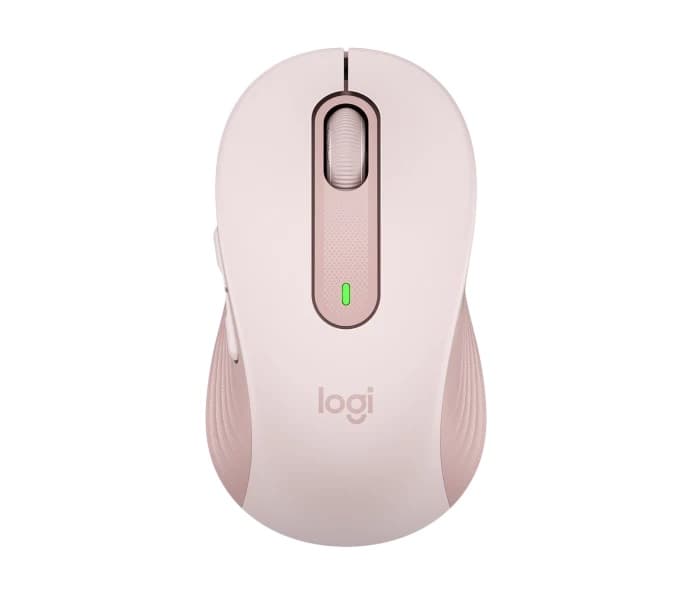 Logitech Signature M650 Kancelářská Optická Pro praváky 4 000 DPI USB+BT Růžová