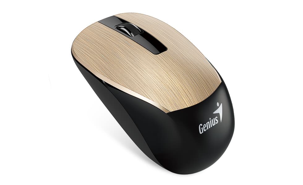 GENIUS NX-7015 Kancelářská Optická 1 600 DPI Bezdrátová USB Zlatá