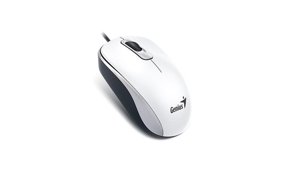 GENIUS DX-110 Kancelářská Optická 1 000 DPI Drátová USB Bílá
