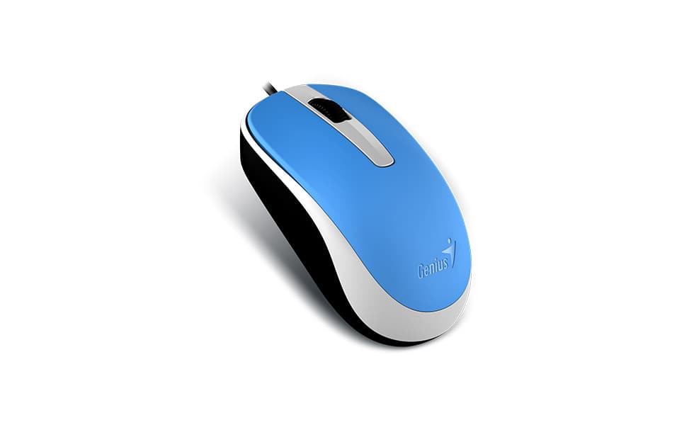 GENIUS DX-120 Kancelářská Optická 1 200 DPI Drátová USB Modrá