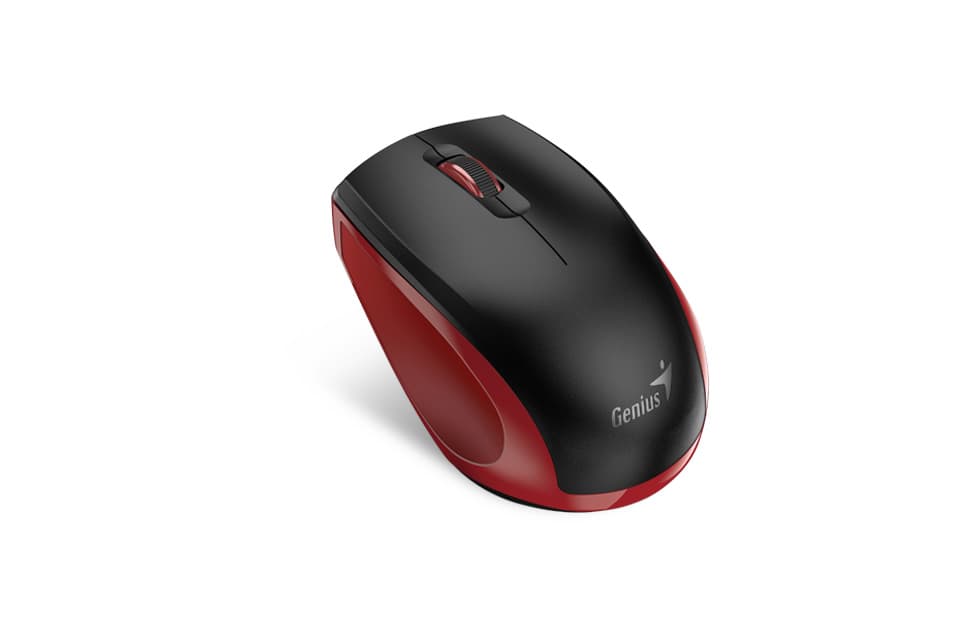 Genius NX-8006S Kancelářská Optická Bezdrátová USB Černá-červená