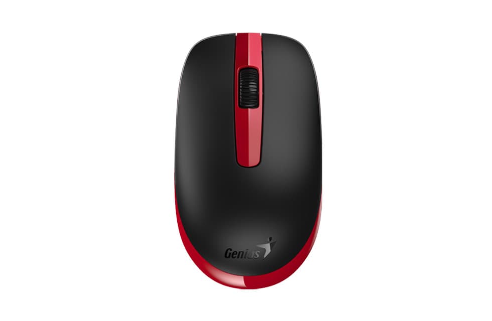 Genius NX-7007 II Kancelářská Optická 1 200 DPI Bezdrátová USB Černá-červená