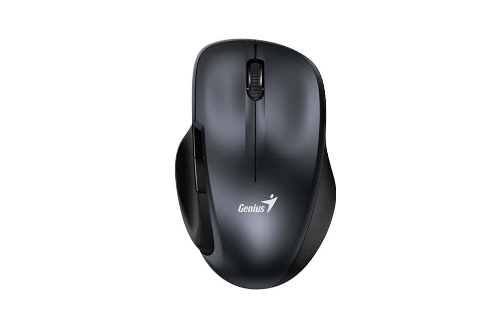 Genius 8200S Ergonomická Optická Pro praváky 1 200 DPI Bezdrátová USB Šedá