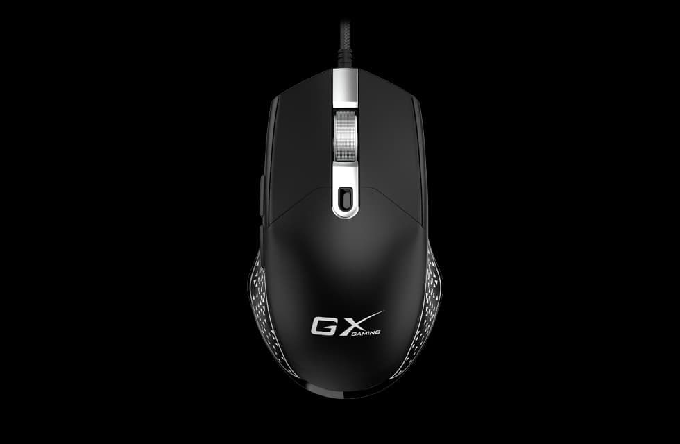 Genius Scorpion M705 Herní Optická Pro praváky 7 200 DPI Drátová USB Černá
