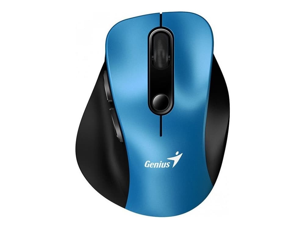 Genius Ergo 9000S Ergonomická Optická Pro praváky 2 400 DPI USB+BT Černá-modrá