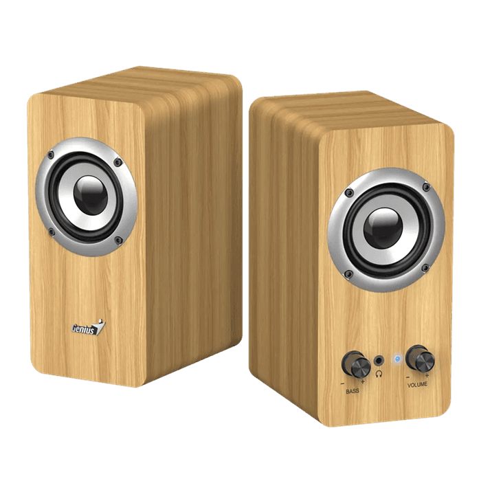GENIUS SP-HF400 reproduktory, světlé dřevo