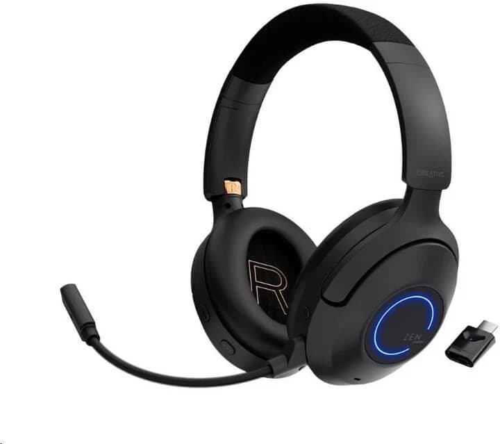 Creative Zen Hybrid Pro Classic ANC BT-USB Bezdrát Černá
