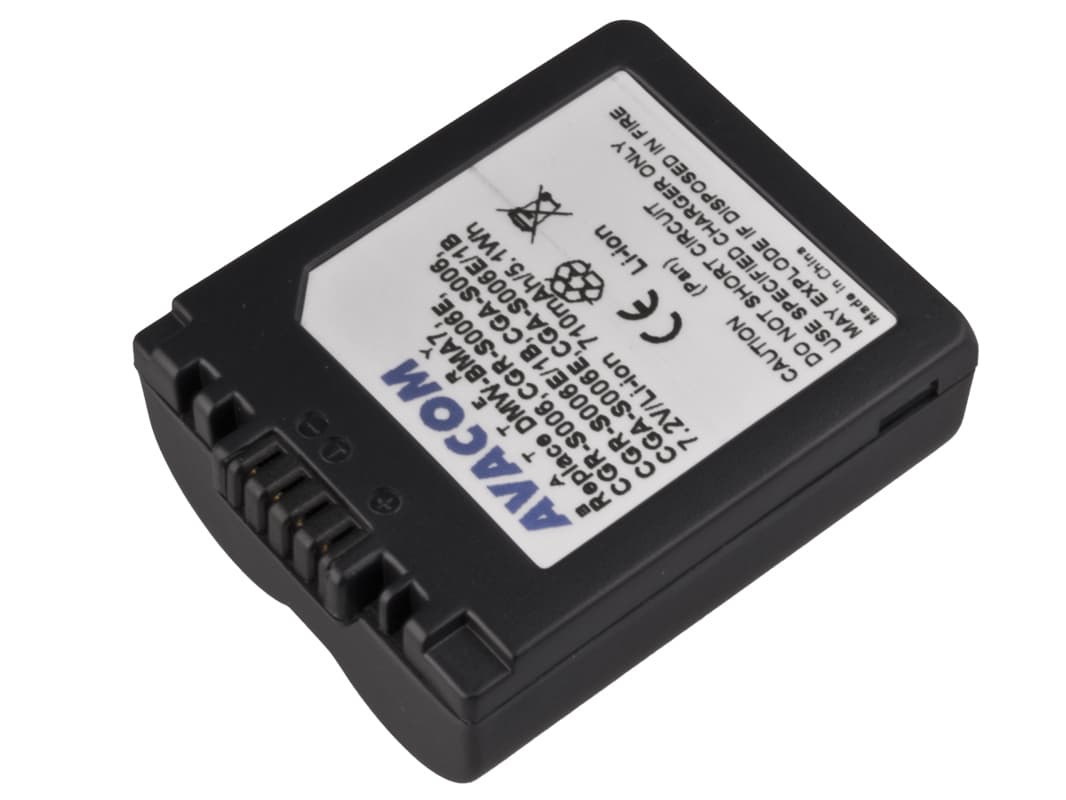 Baterie AVACOM Panasonic CGA-S006  Li-ion 7.2V