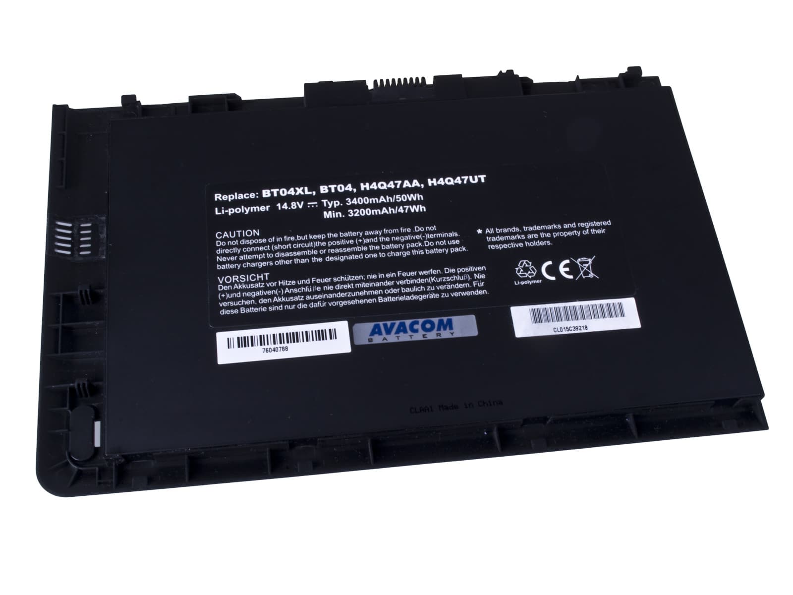Baterie AVACOM NOHP-EB97-P34 pro HP EliteBook 9470m Li-Pol 14,8V 3400mAh