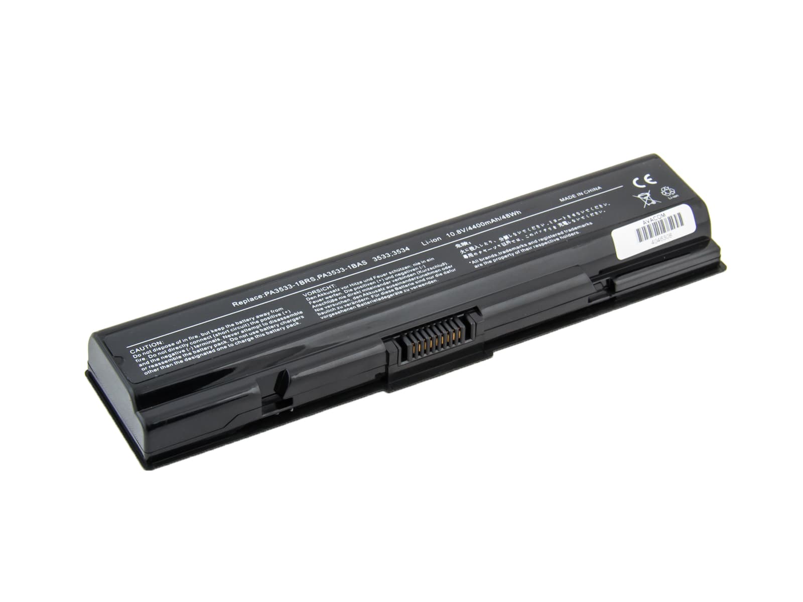 Baterie AVACOM NOTO-A200-N22 pro Toshiba Satellite A200 A300 L300 Li-Ion 10,8V 4400mAh