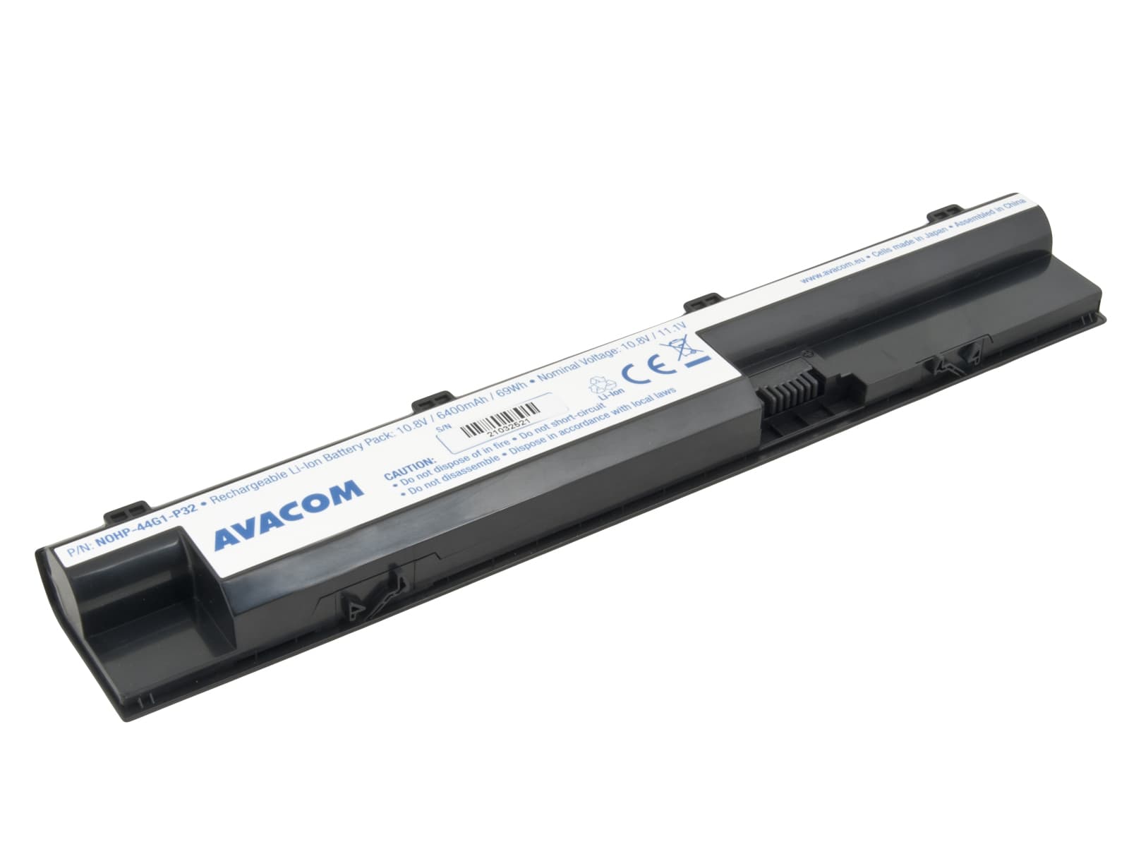Baterie AVACOM pro HP 440 G0 G1, 450 G0 G1, 470 G0 G1 Li-Ion 10,8V 6400mAh 69Wh