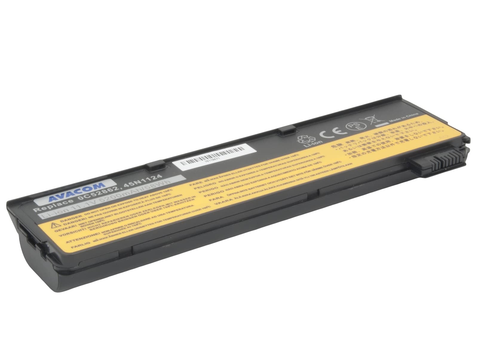 Baterie AVACOM pro Lenovo ThinkPad T440s X240 Li-Ion 11,1V 5200mAh 58Wh