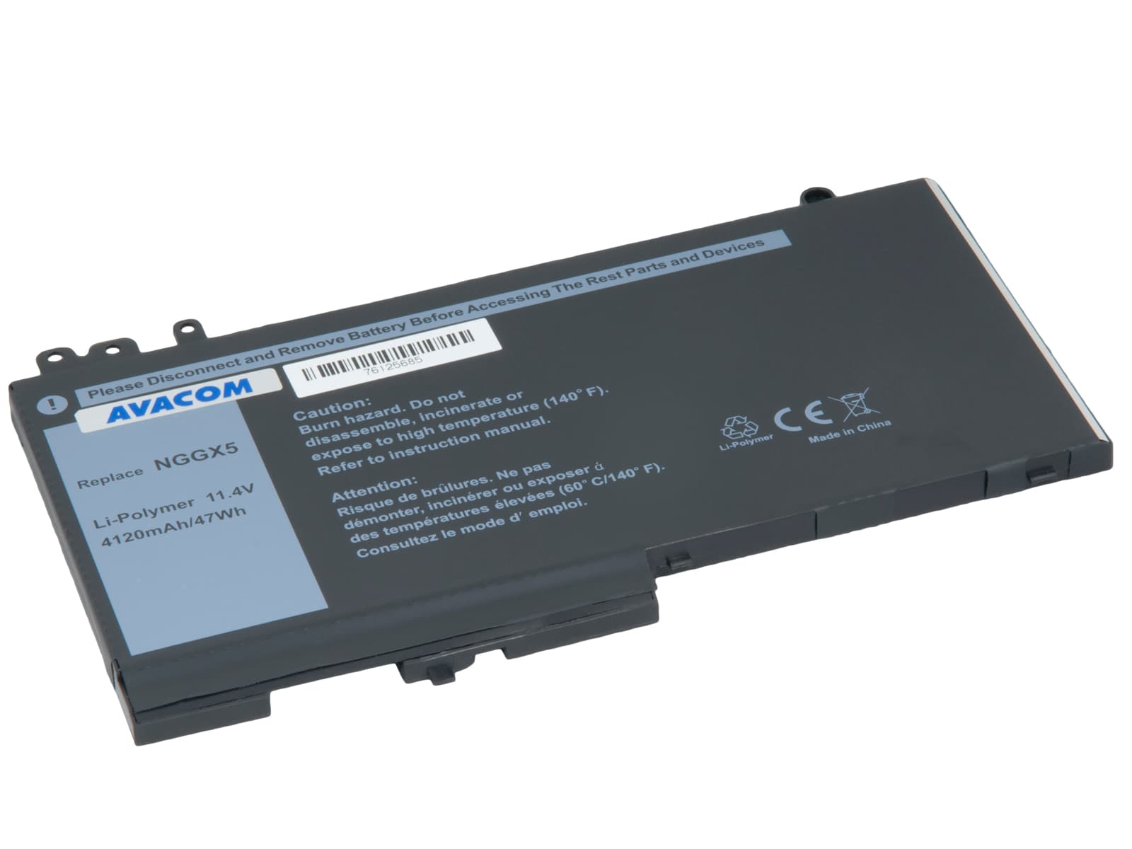 Baterie AVACOM pro Dell Latitude E5270 E5570 Li-Pol 11,4V 4120mAh 47Wh