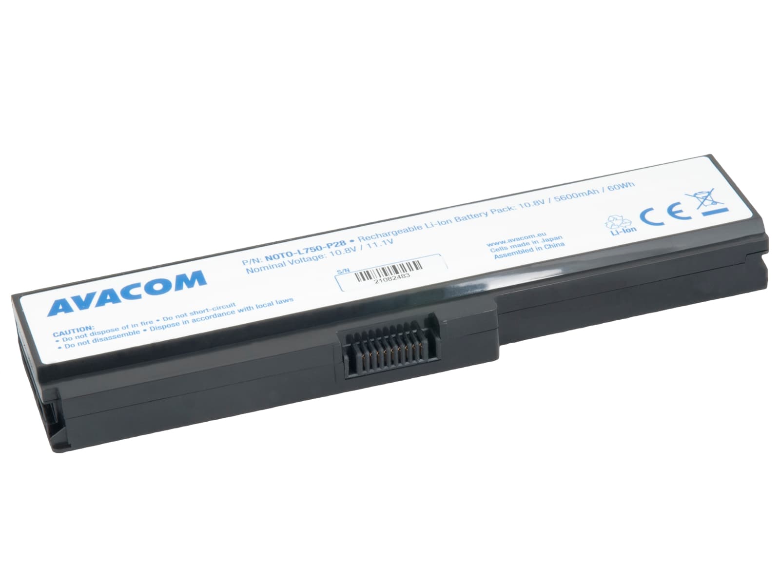 Baterie AVACOM pro Toshiba Satellite L750 Li-Ion 10,8V 5800mAh