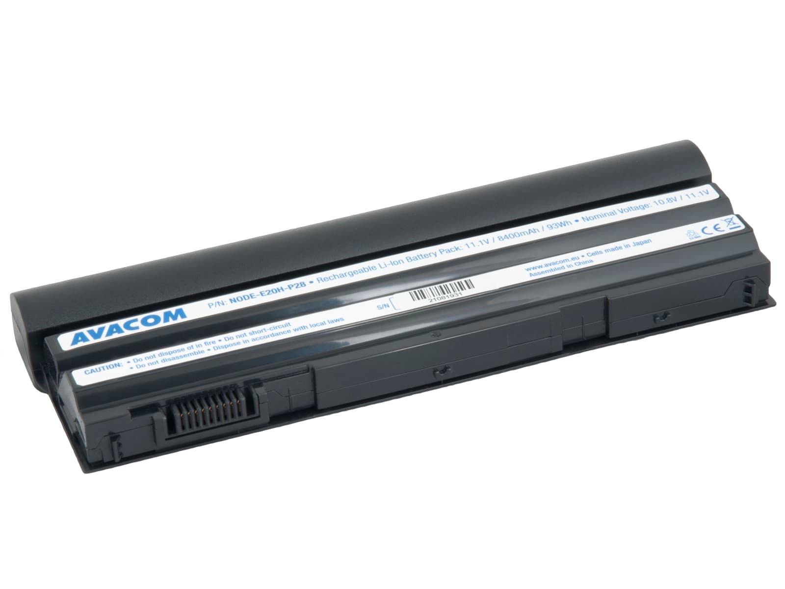 Baterie AVACOM pro Dell Latitude E5420, E5530, Inspiron 15R, Li-Ion 11,1V 8400mAh 93Wh