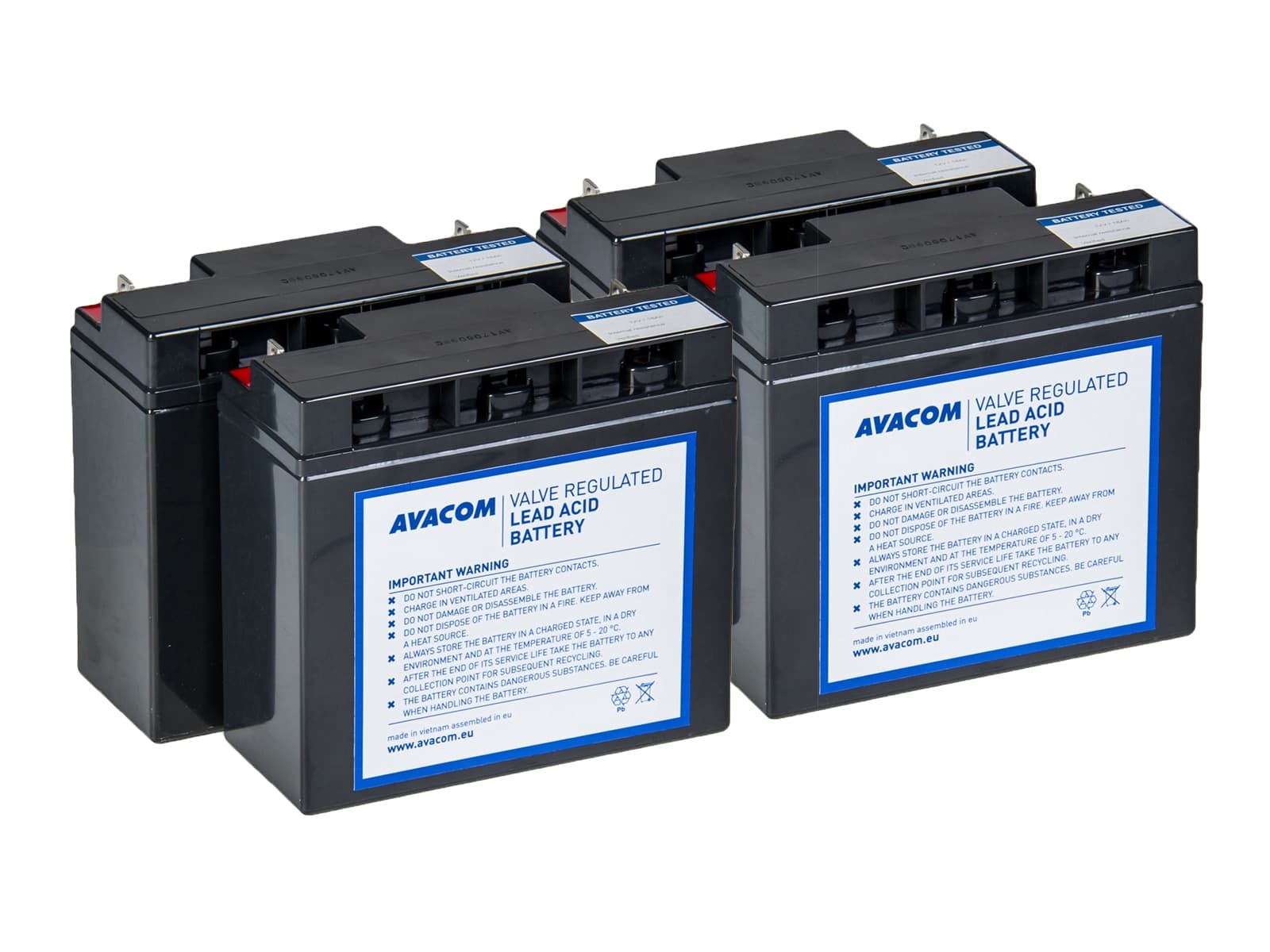 AVACOM RBC11 - kit pro renovaci baterie (4ks baterií)