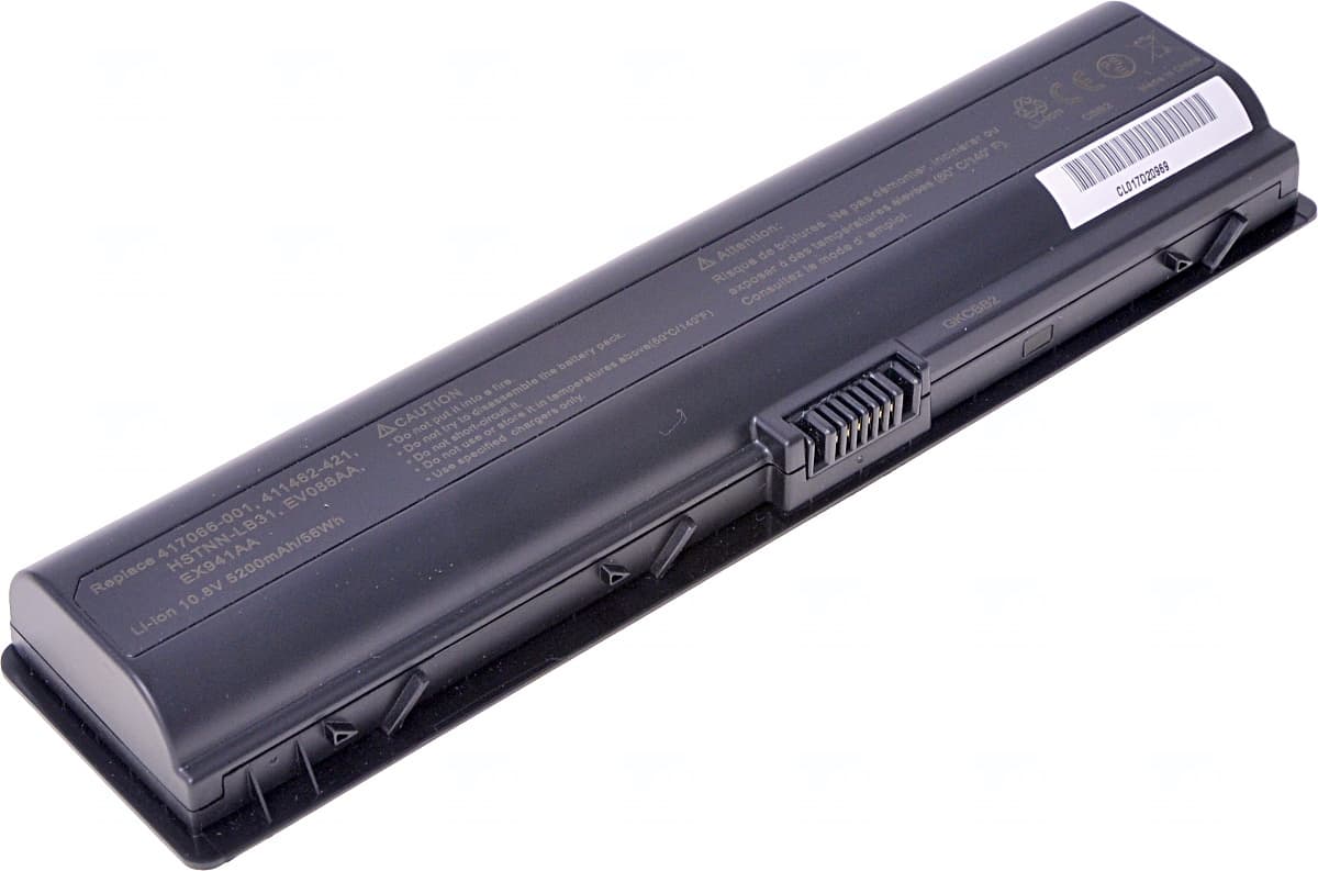 Baterie T6 Power HP Pavilion dv2000, dv6000, G6000, G7000 serie, 5200mAh, 56Wh, 6cell