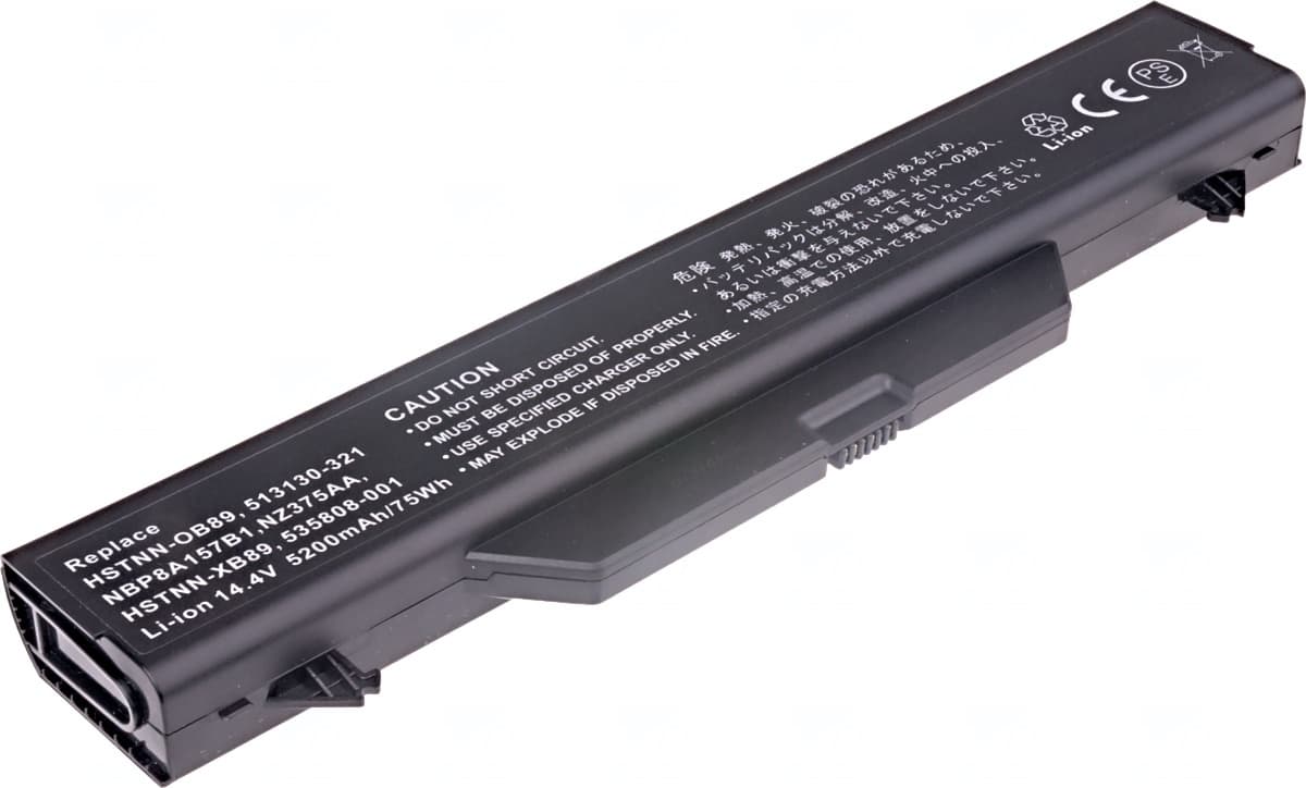 Baterie T6 Power HP ProBook 4510s, 4515s, 4710s, 4720s, 5200mAh, 75Wh, 8cell