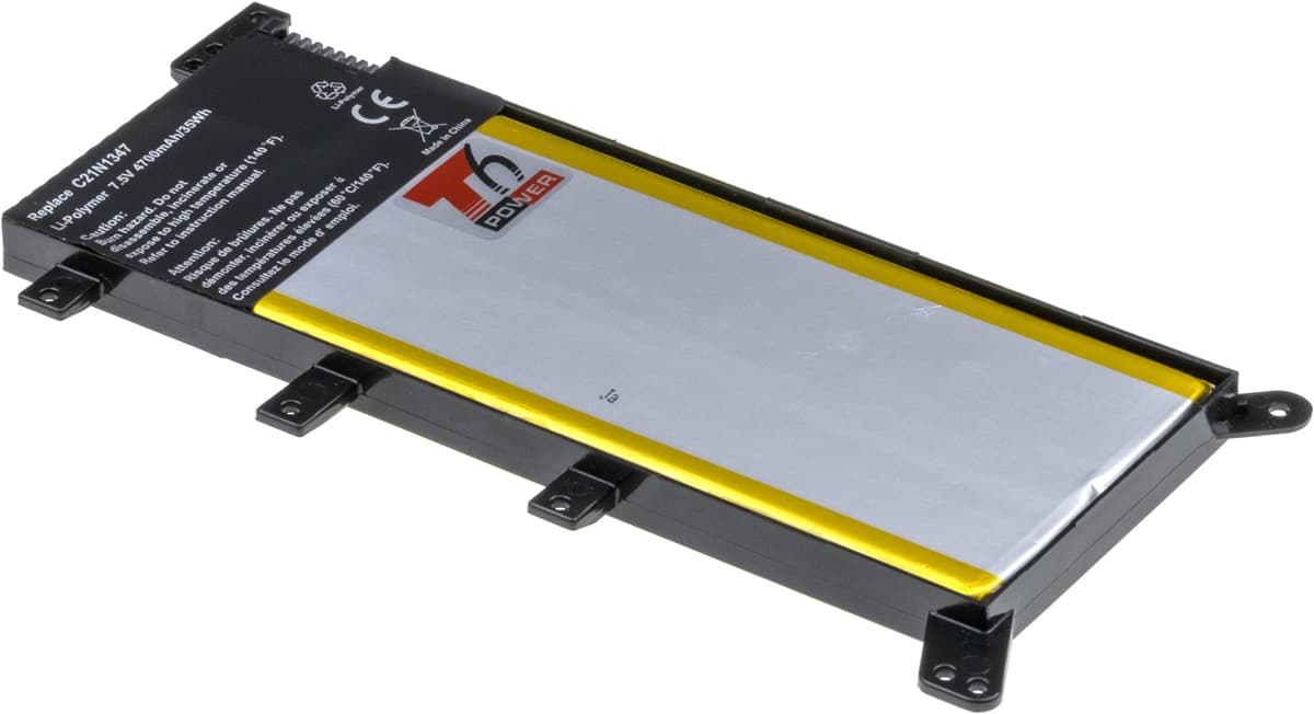 Baterie T6 Power pro Asus X555LA, X555LB, X554LA, F554LA, F555LA, K555LA, 4700mAh, 35Wh, 2cell