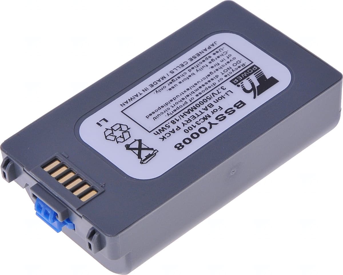 Baterie T6 Power Symbol Motorola MC3100, MC3190, 5000mAh, 18,5Wh, Li-ion