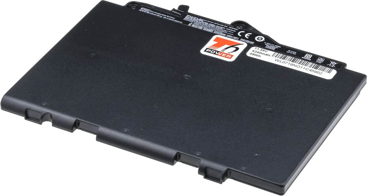Baterie T6 Power pro HP EliteBook 725 G4, 820 G4, 828 G4, 4240mAh, 49Wh, 3cell, Li-pol