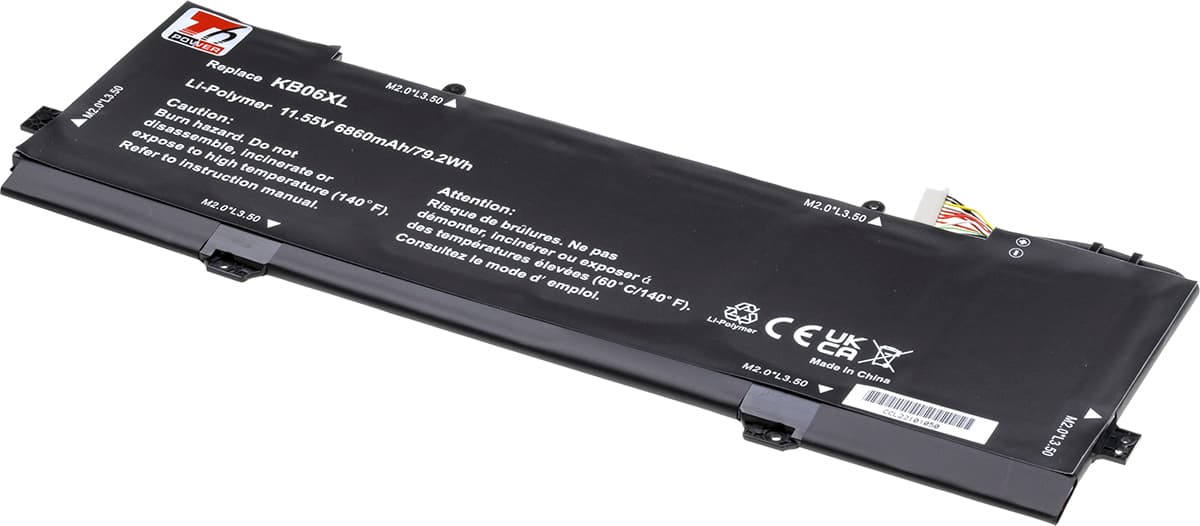 Baterie T6 Power pro HP Spectre 15-bl000 x360 serie, 6860mAh, 79Wh, 6cell, Li-pol