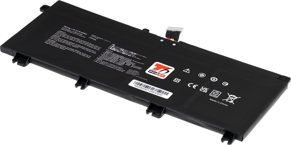 Baterie T6 Power pro Asus TUF FX503V, ROG GL503V, GL703V, 4210mAh, 64Wh, 4cell, Li-pol