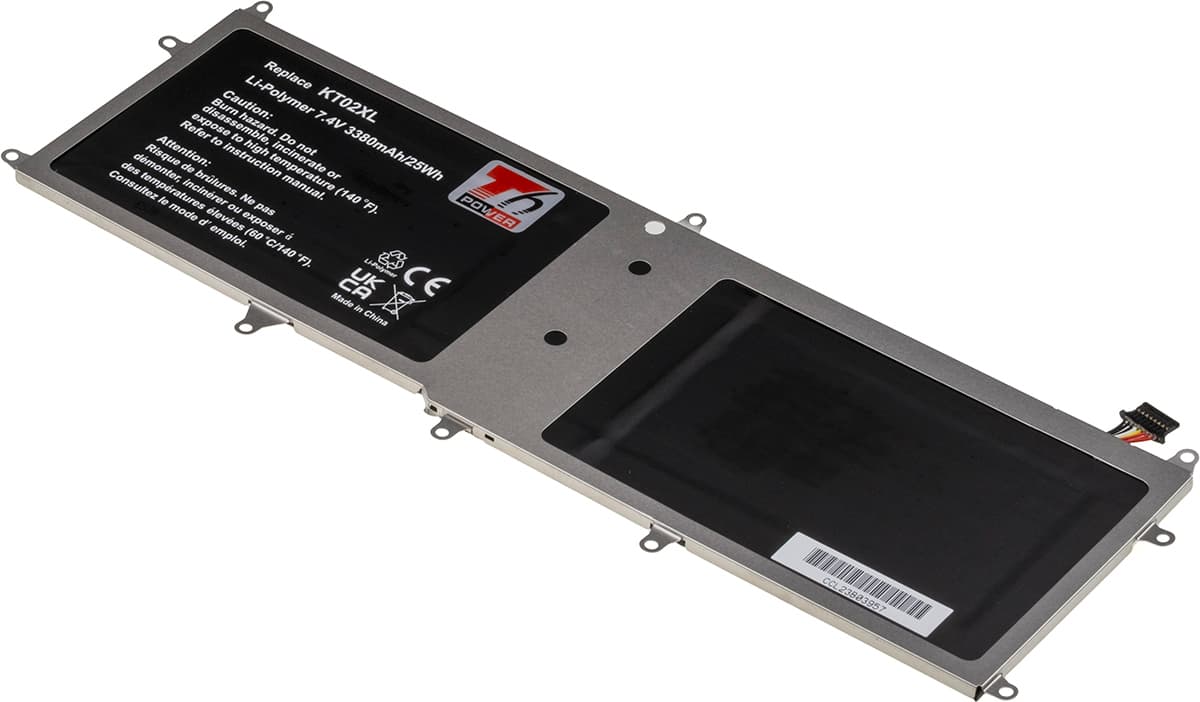 Baterie T6 Power pro HP Pro X2 612 G1 Keyboard, 3380mAh, 25Wh, 2cell, Li-pol