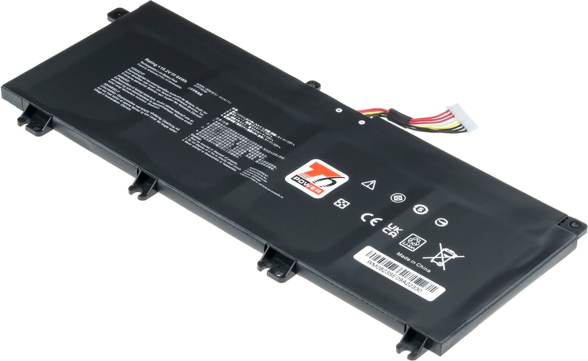 Baterie T6 Power pro Asus TUF FX705D, FX705G, 4240mAh, 64Wh, 4cell, Li-pol