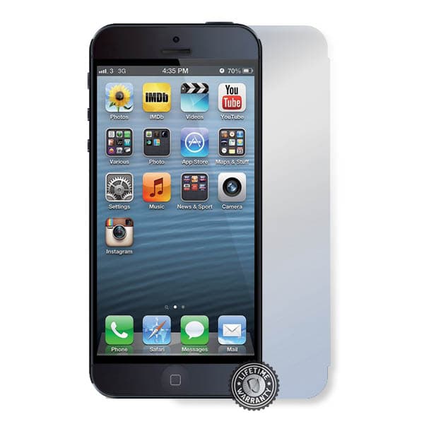 Screenshield™ Temperované sklo iPH5S 5 front back