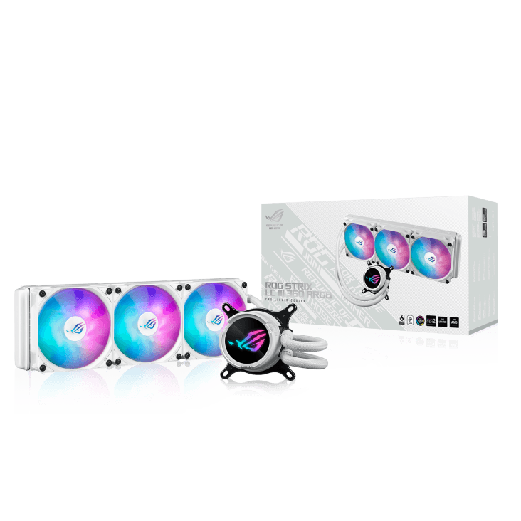 ROG STRIX LC III 360 ARGB LCD WHT