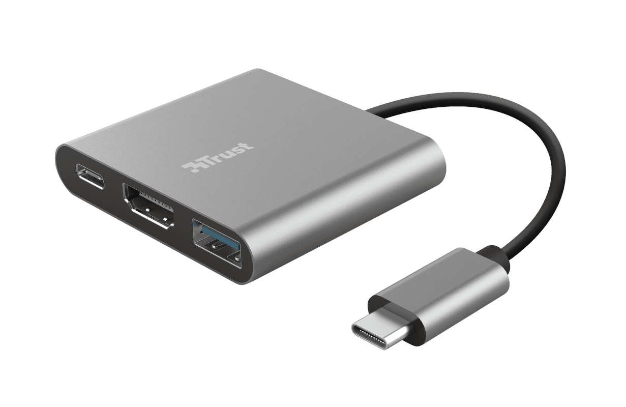 TRUST DALYX 3-IN-1 USB-C ADAPTER